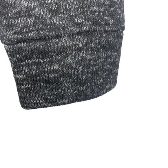Fabletics Heathered Charcoal Grey Yukon Hooded Sweatshirt Tunic Dress Pockets XS - Picture 7 of 12